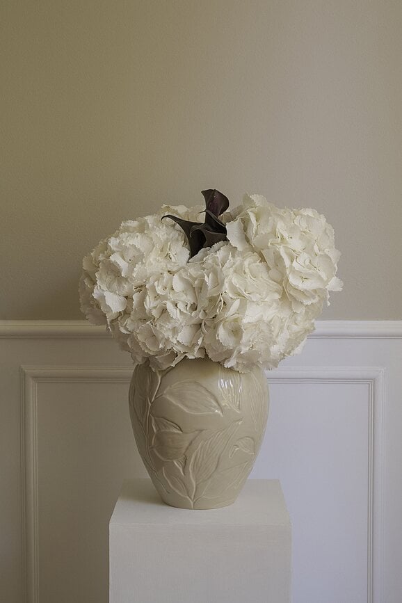 Florita Βάζο, 45 cm, μπεζ