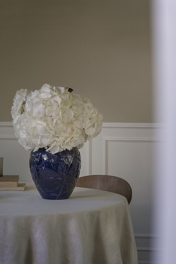 Florita Vase 30 cm, bleu