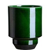 Hoff Flowewrpot cover 18 cm green glazed
