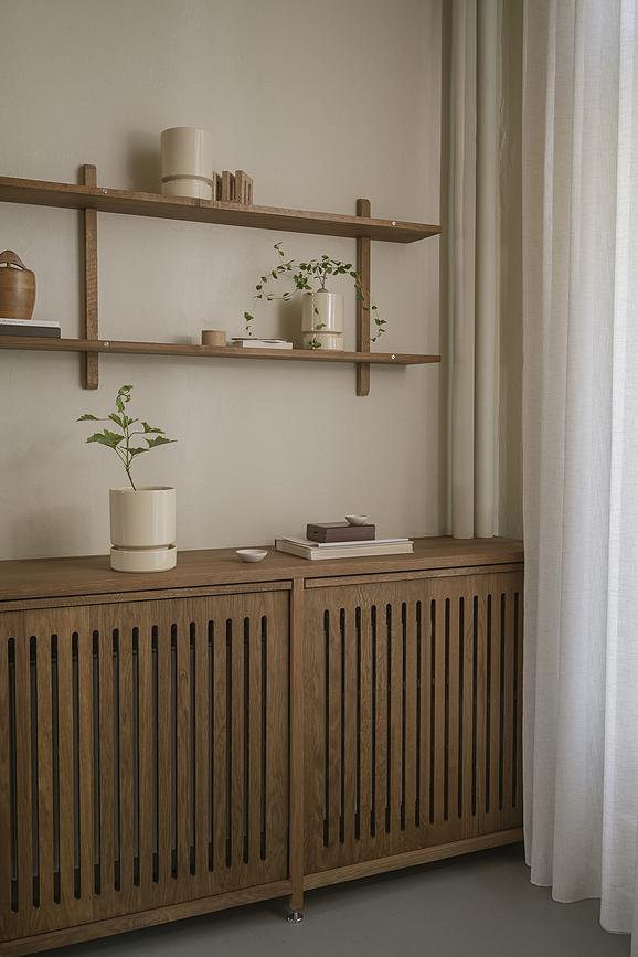 Hoff Lonček za rože s podstavkom, 14 cm, peščen, glaziran