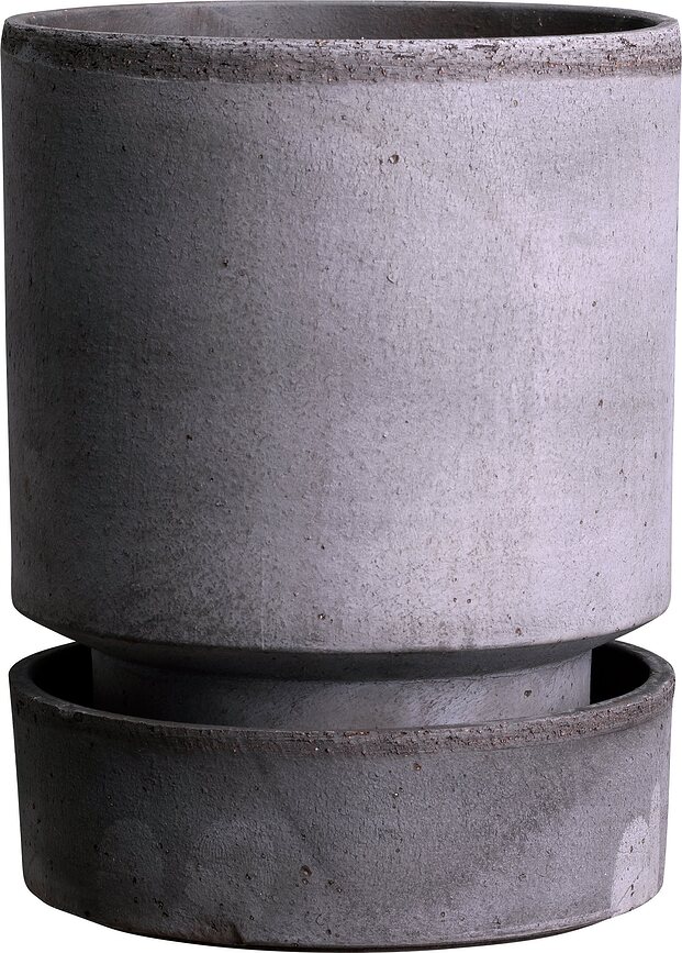 Hoff Πιατάκι Γλάστρας, 14 cm, γκρι