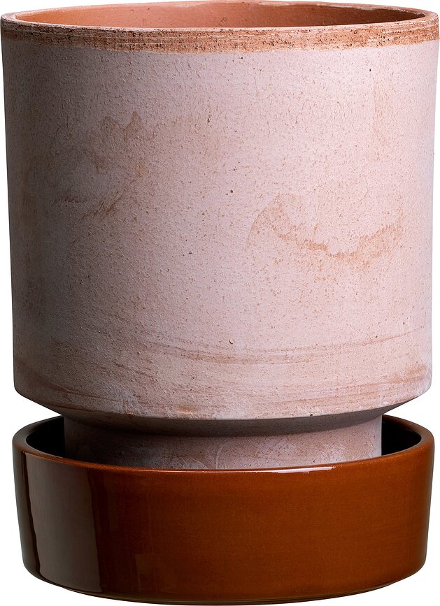 Hoff Podložak za lončanicu 8 cm glazirani crveni