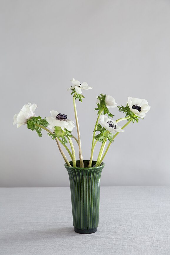 Jarrón Daisy, 20 cm, verde