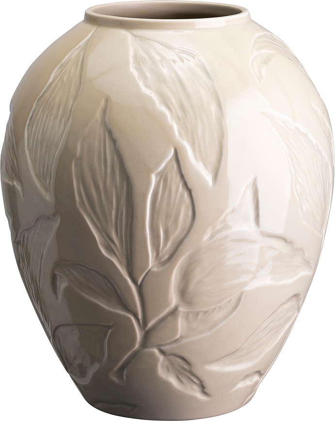 Jarrón Florita, 30 cm, beige