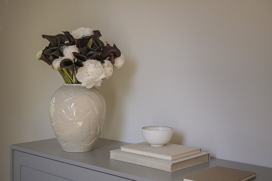 Jarrón Florita, 15 cm, beige