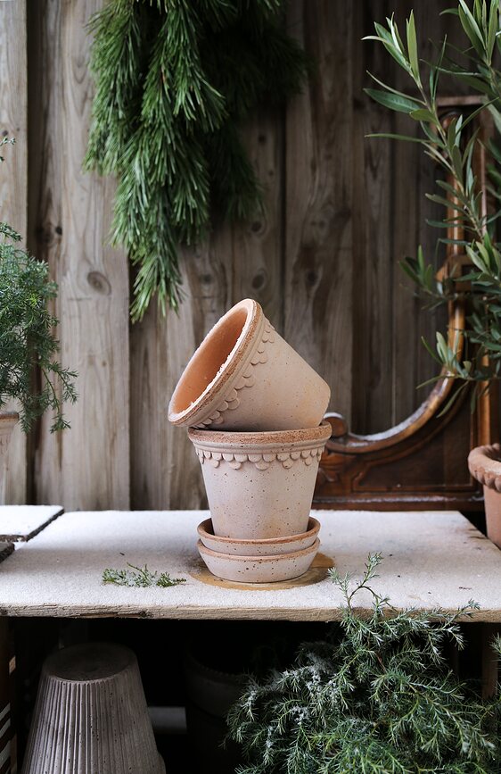 Københavner Lonec s podstavkom, 14 cm, roza