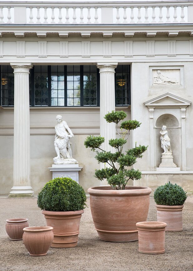 Lucca Tegla vrtna 40 cm ružičasta