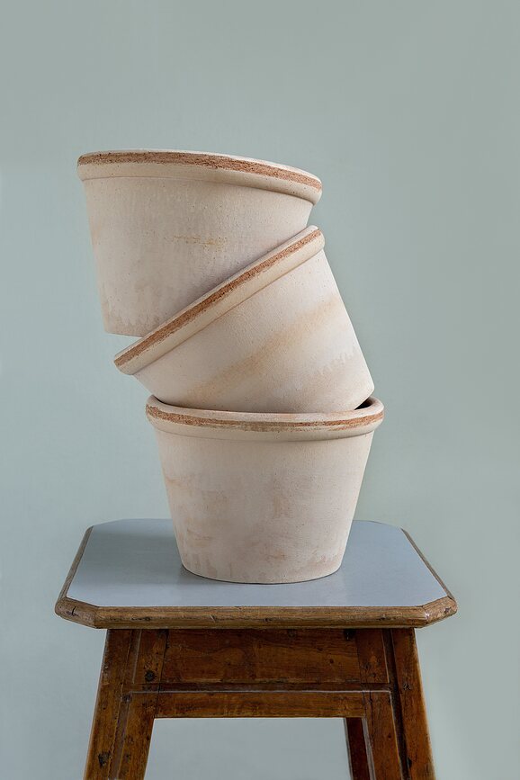 Maceta Parade 15 cm, rosa, con plato