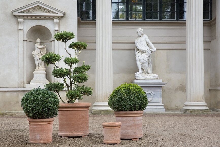 Maceta de jardín Cilindro, 40 cm, rosa