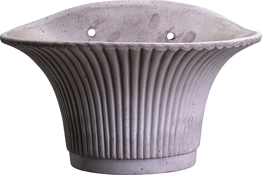 Maceta de pared Daisy, 30 cm, gris