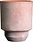 Maceta Hoff, 8 cm, rosa