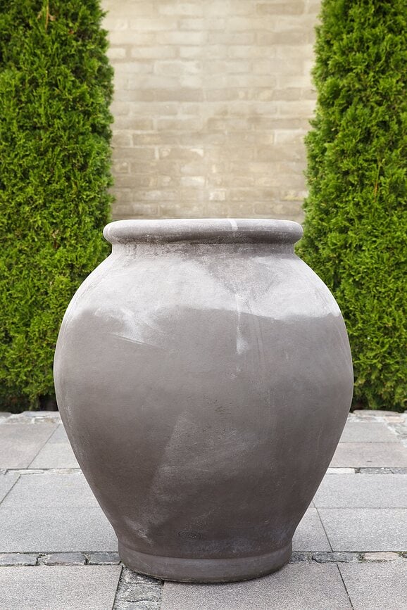 Maceta de jardín Olivia, 54 cm, gris