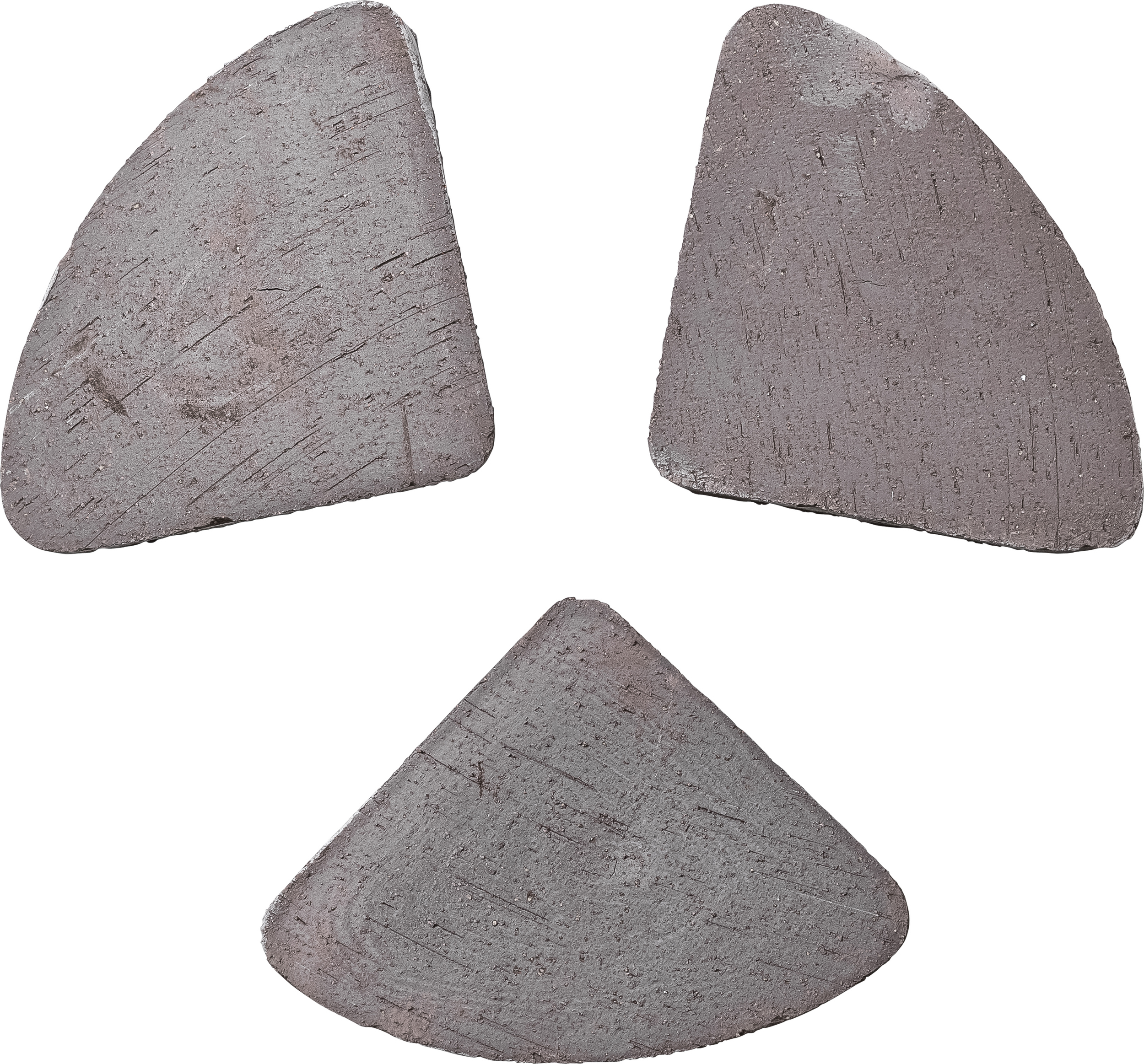 Nóżki pod doniczkę Bergs Potter Triangle L szare
