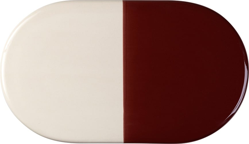 Nuna Plateau 20 x 34 cm, bordeaux