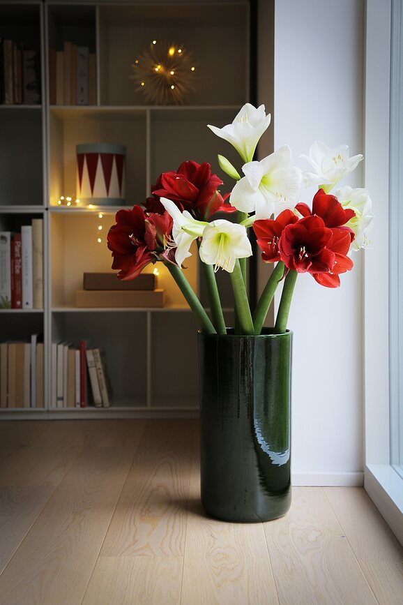 Oak Βάζο, 35 cm, πράσινο