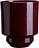 Osłonka na doniczkę Hoff 14 cm burgundowa szkliwiona