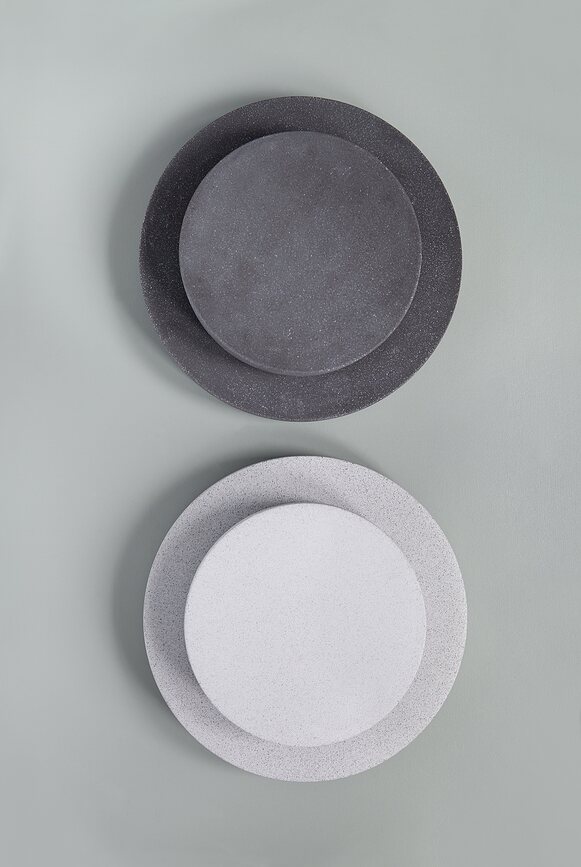 Soporte rodante Bergs Potter Rolling Stone, 35 cm, gris