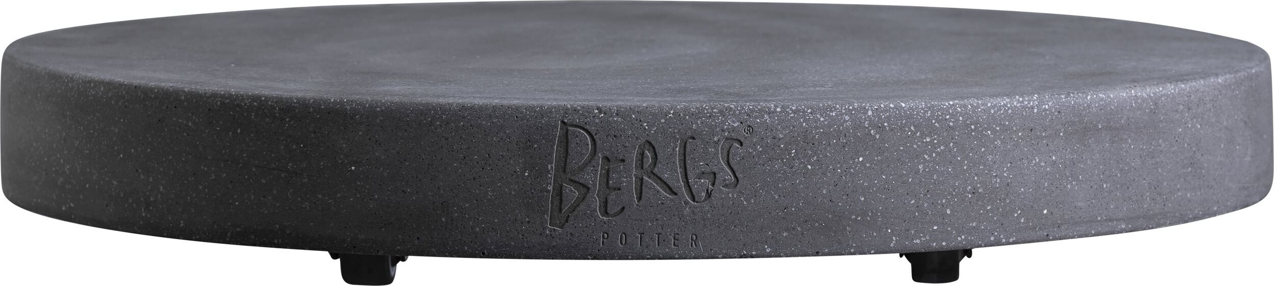 Podest pod doniczkę Bergs Potter Rolling Stone 35 cm szary