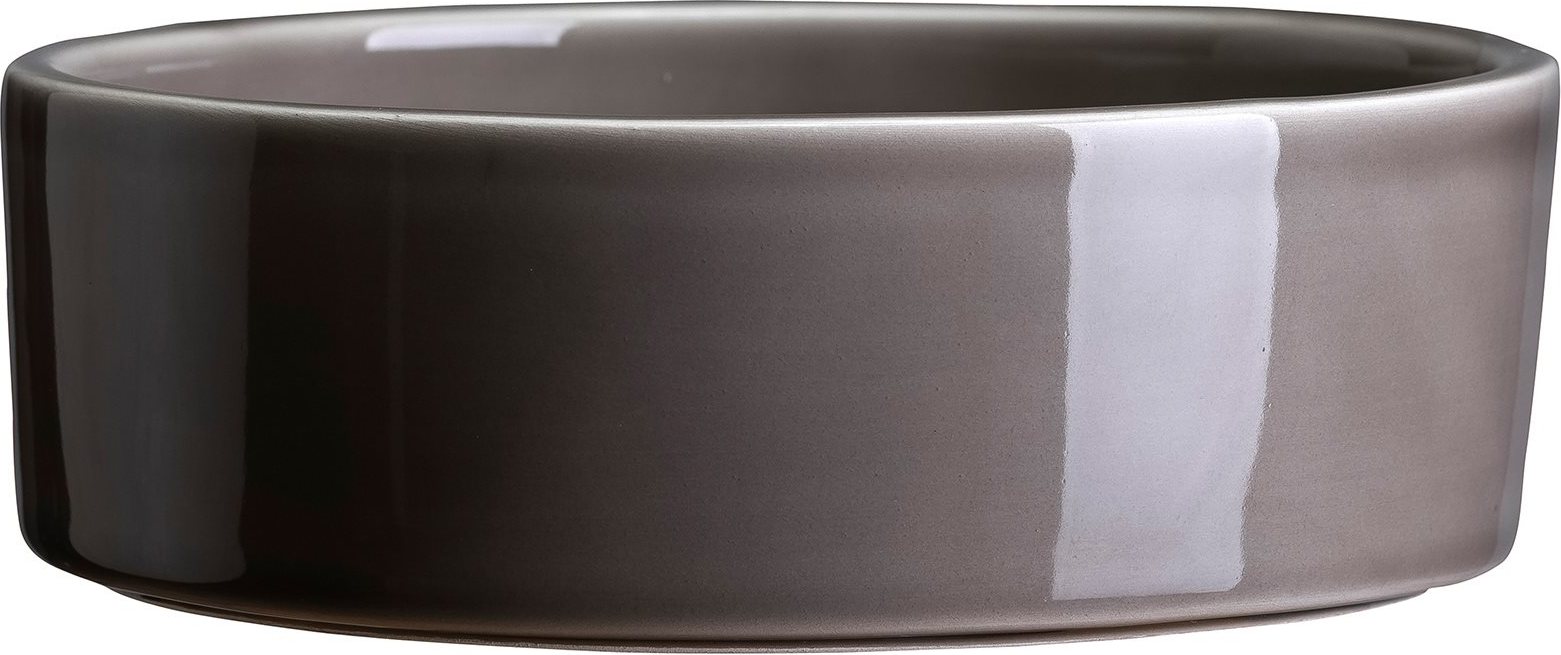 Podstawka pod doniczkę Hoff 14 cm szara szkliwiona
