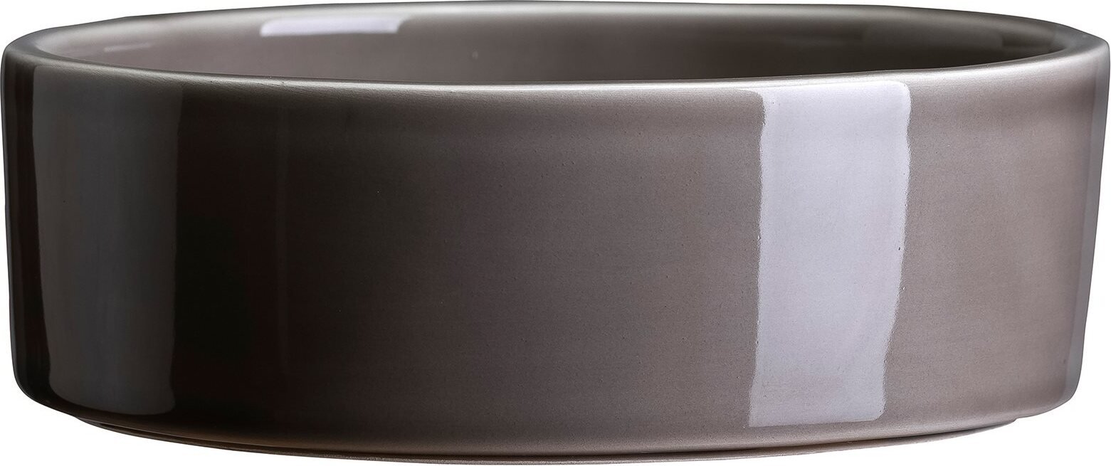 Podstawka pod doniczkę Hoff 18 cm szara szkliwiona
