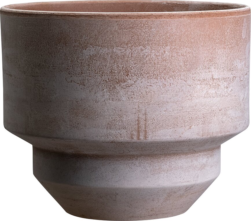 Vaso da fiori Hoff basso 30 cm, rosa