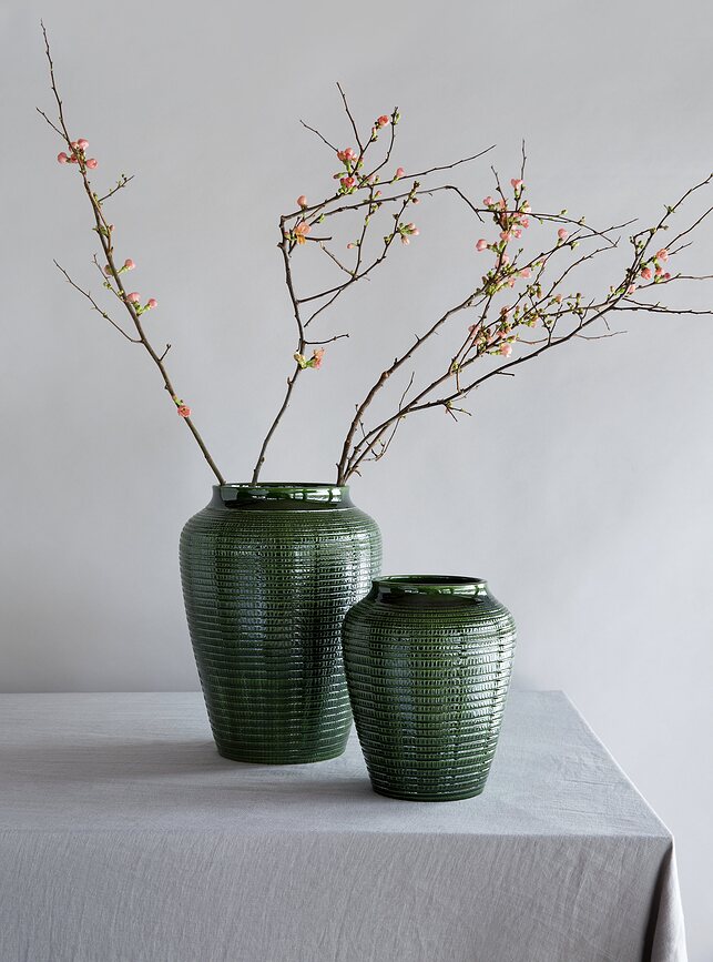 Willow Βάζο, 25 cm, λευκό