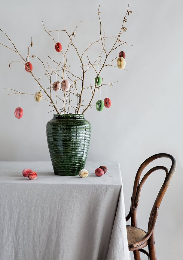 Willow Βάζο, 35 εκ., λευκό