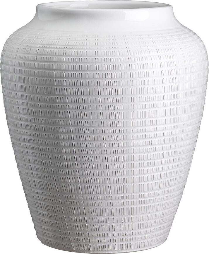 Willow Vase 45 cm weiß