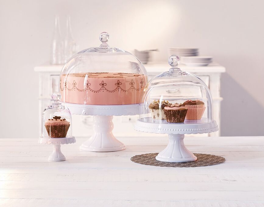 Birkmann Cloche à Gâteau 22 cm, en verre