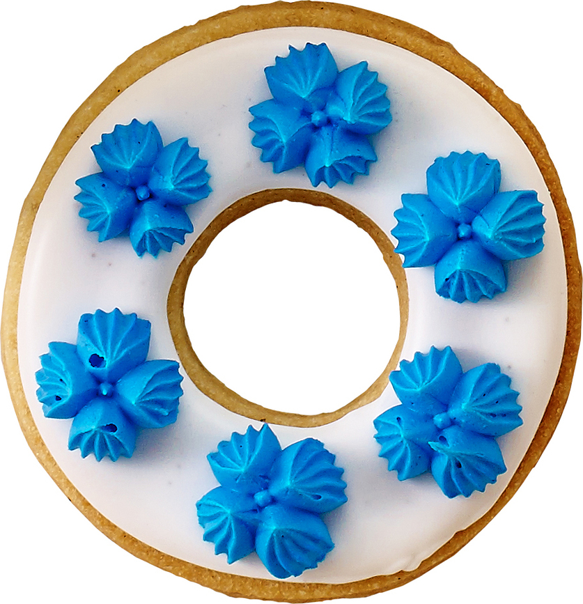 Boquilla pastelera de flor Birkmann, nº 93