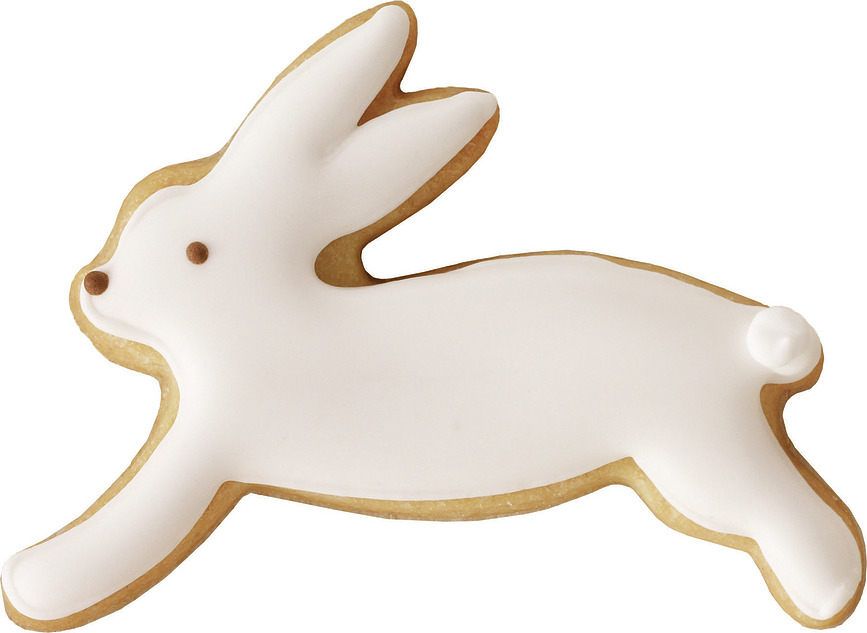 Cortador de Galletas Birkmann, con forma de conejo saltarín