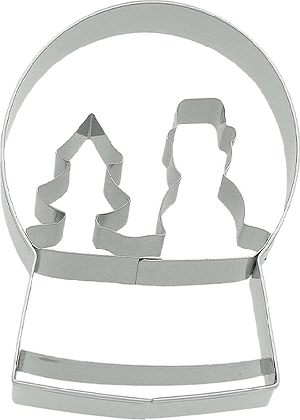 Cortador de Galletas navideño Birkmann, diseño de bola de nieve