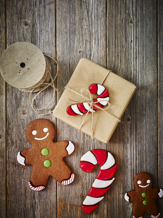 Cortador de galletas Cometa, diseño navideño