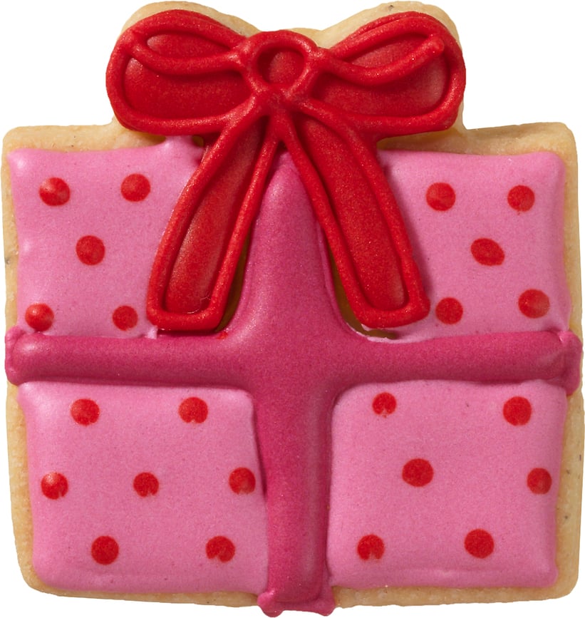 Cortador de galletas Cometa, diseño navideño