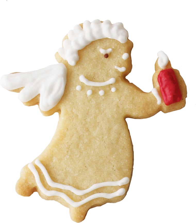 Cortador de galletas Cometa, diseño navideño