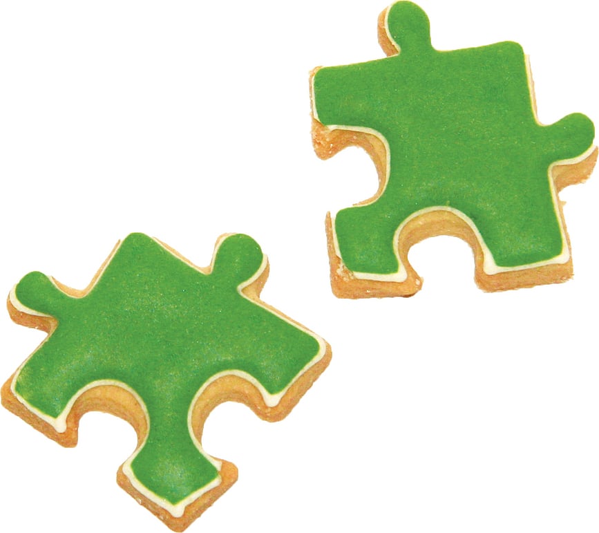 Cortador de Galletas Birkmann, diseño arcoíris