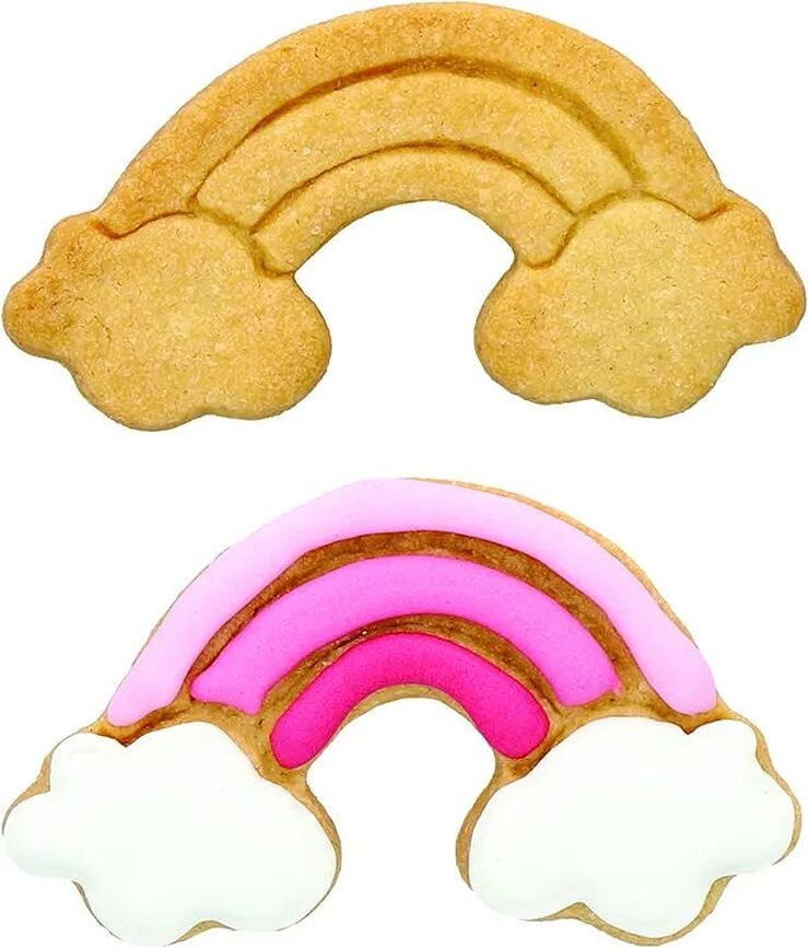 Cortador de Galletas Birkmann, diseño arcoíris