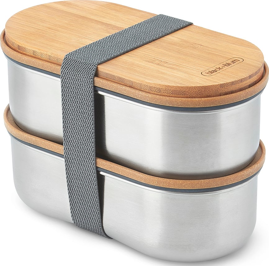 Black+Blum Κουτιά Φαγητού, ανοξείδωτα, 2 τμχ