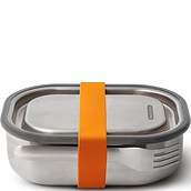Black+Blum Lunchbox S orange of stainless steel