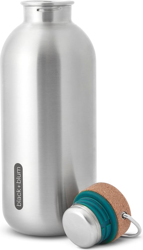 Black+Blum Steklenica za vodo, morska, iz nerjavečega jekla