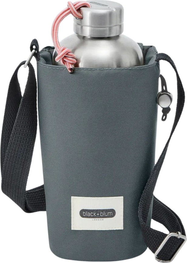 Black+Blum Termo torba za steklenico, temno siva