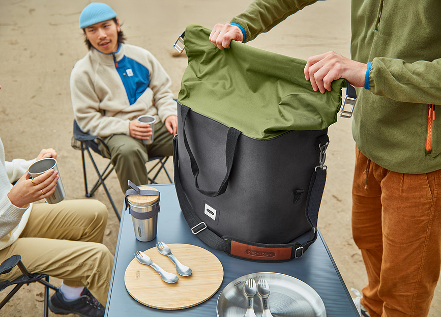 Bolsa térmica Black+Blum, 25 L, verde musgo