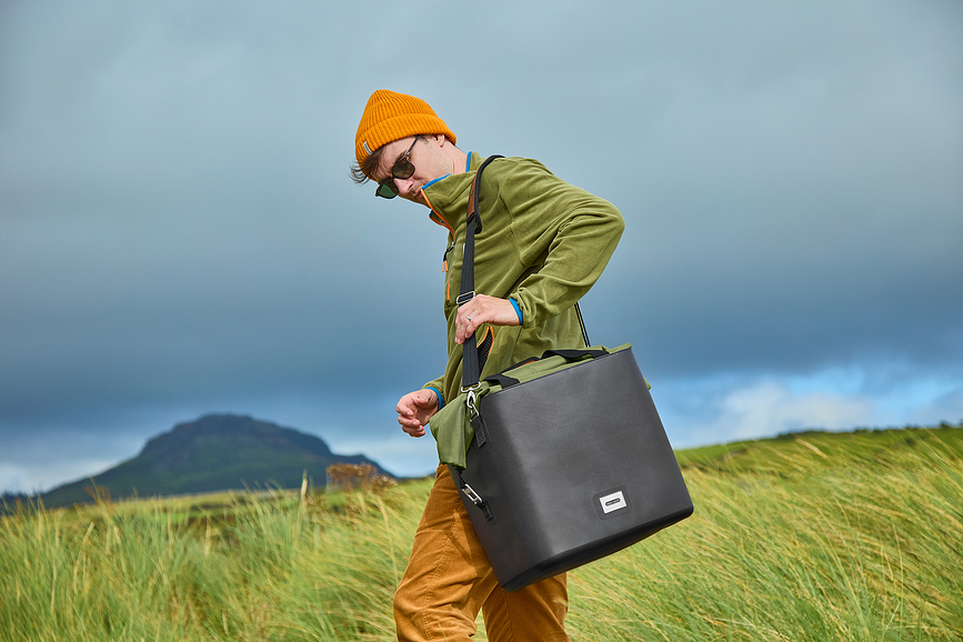 Bolsa térmica Black+Blum, 25 L, verde musgo