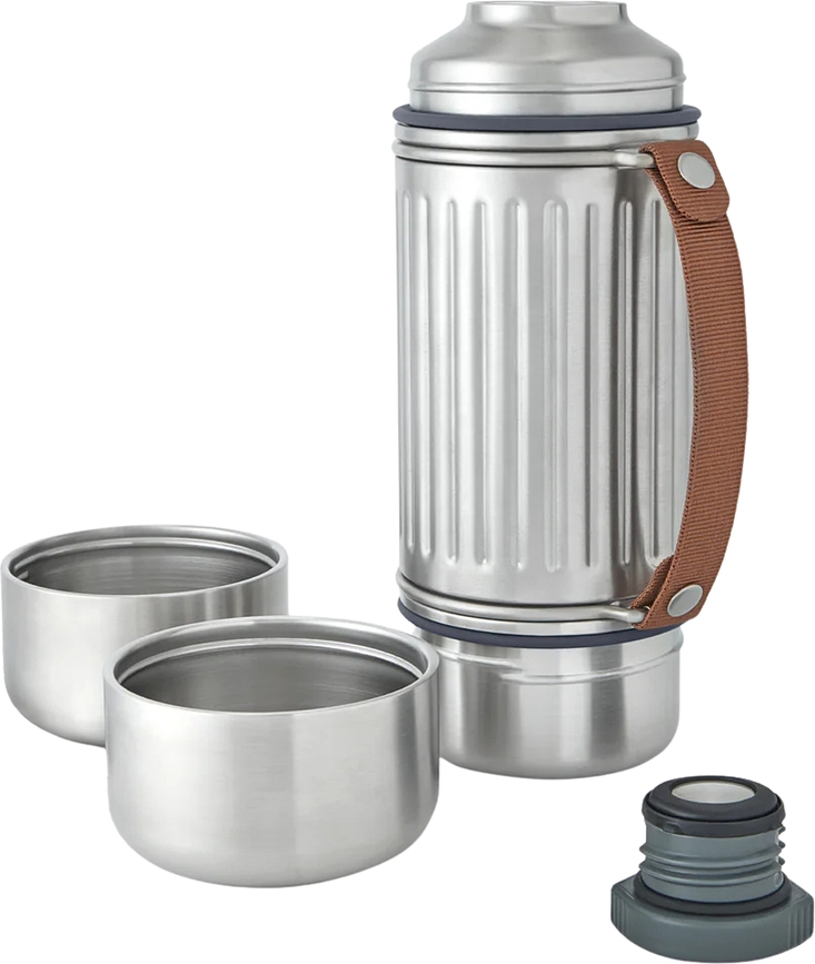 Explorer Duo Bouteille Isotherme, 1 l, en acier inoxydable