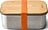 Fiambrera de acero inoxidable Black+Blum, L, naranja