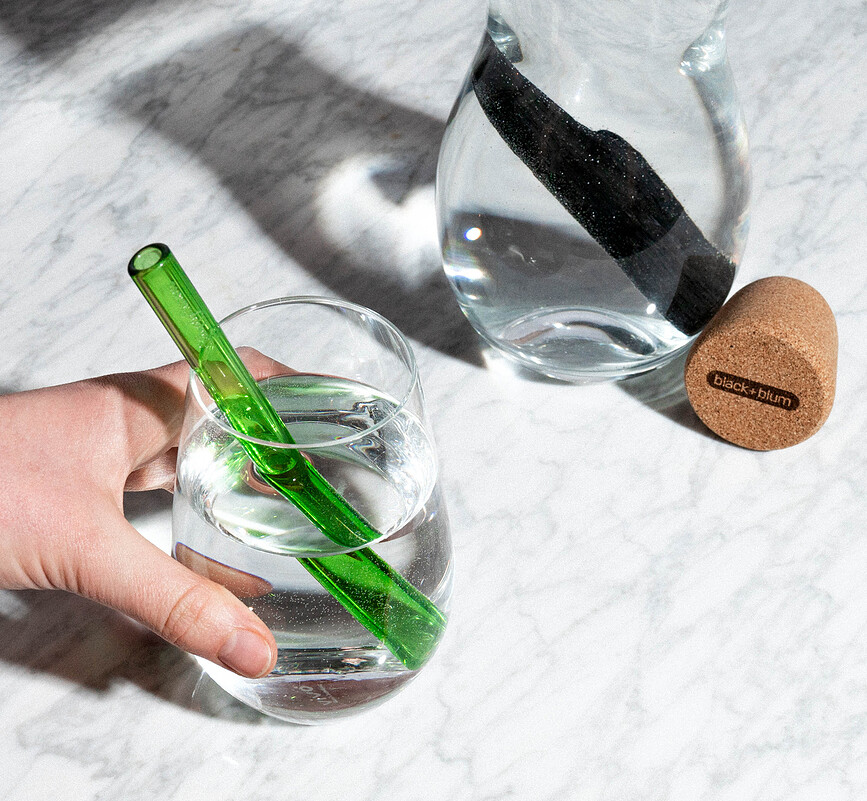 Garrafa para agua Eau Carafe, con filtro de carbón