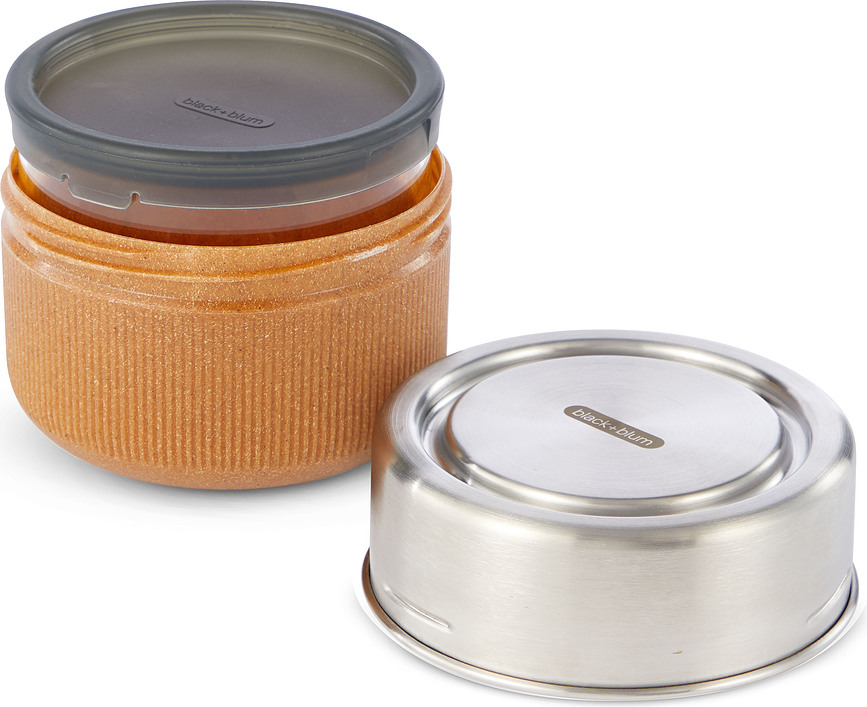 Lunch Bowl Posoda za hrano, 0,6 l, grafitna, steklena