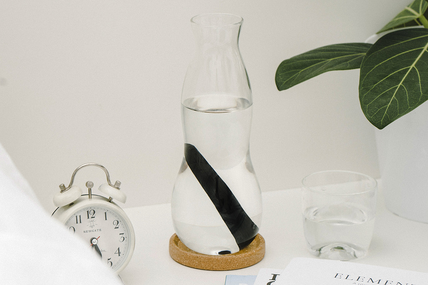 Personal Carafe Carafe à Eau avec filtre à charbon