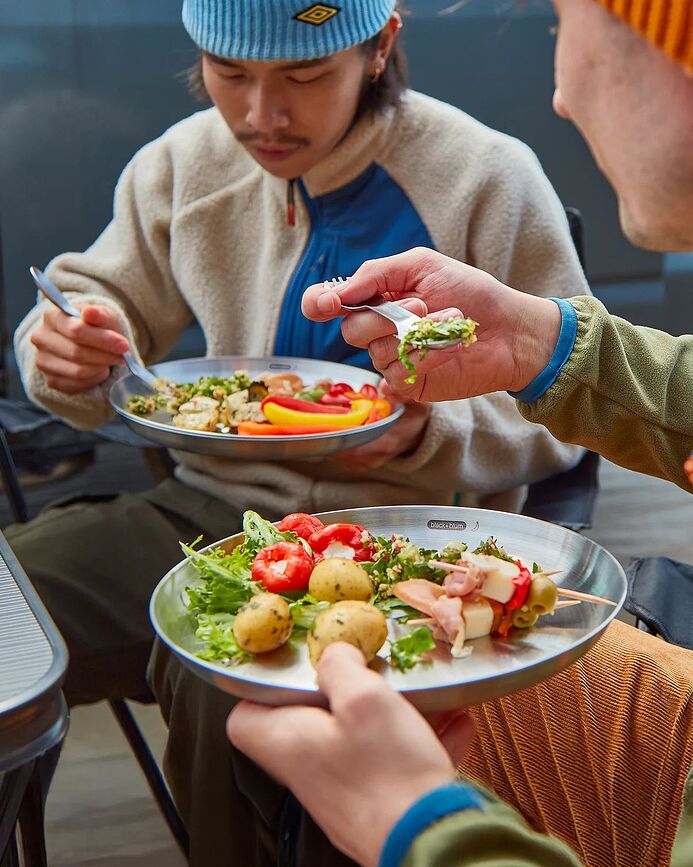 Set de cubiertos con estuche Black+Blum, de 5 piezas