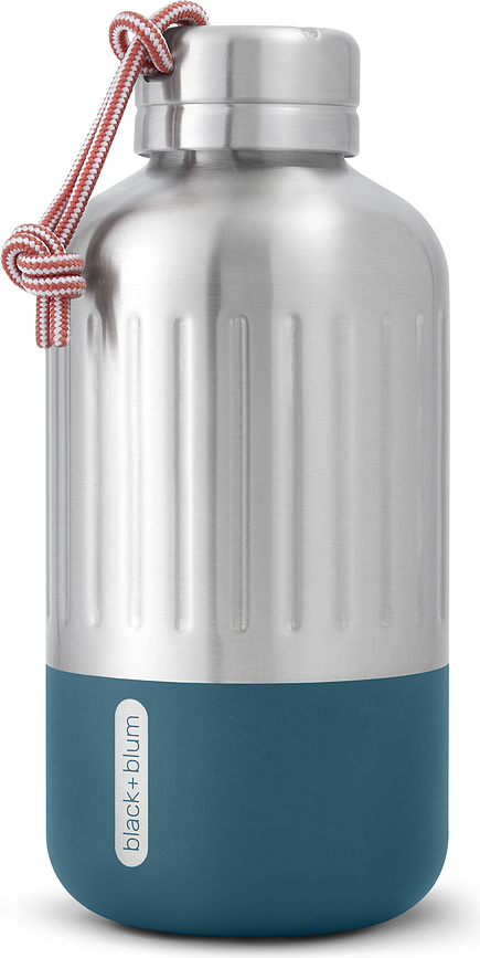 Termo butelis Explorer pagamintas iš nerūdijančio plieno jūros mėlynos spalvos 650 ml
